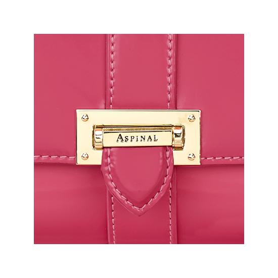 Small Lottie Bag in Camelia Polish from Aspinal of London