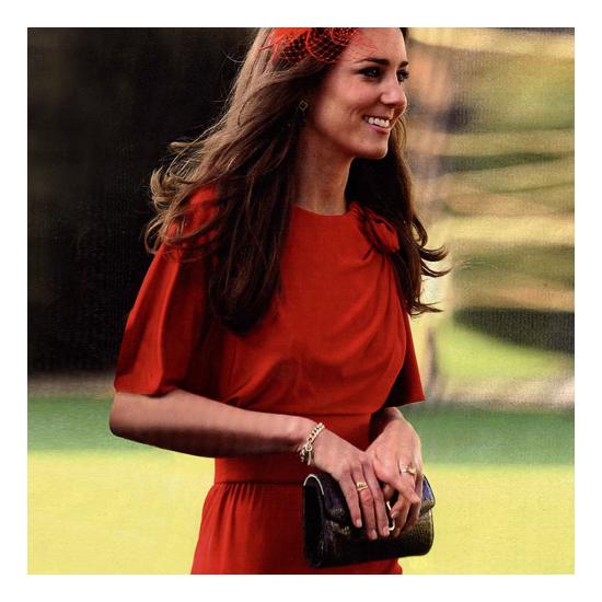 Eaton Clutch in Deep Shine Bordeaux Croc, Smooth Ivory & Peacock Snake from Aspinal of London
