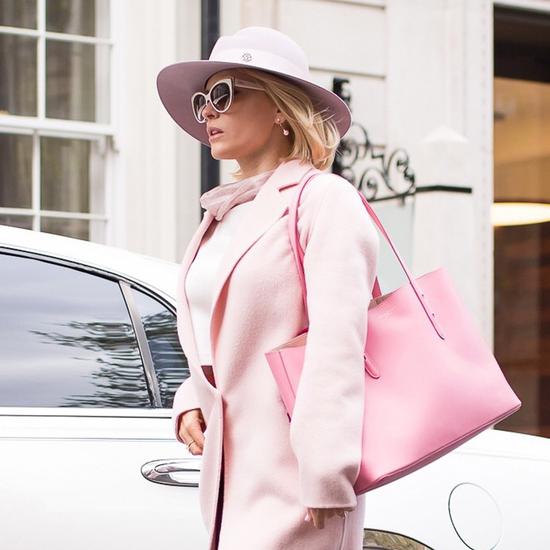 Regent Tote in Blossom Kaviar from Aspinal of London