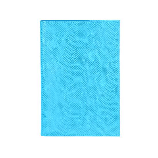 A5 Refillable Journal in Aquamarine Lizard from Aspinal of London