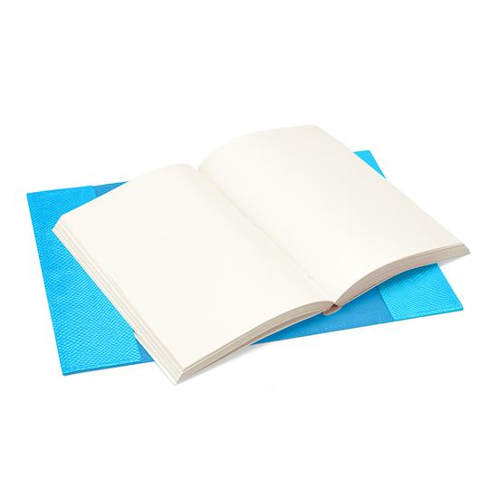 A5 Refillable Journal in Aquamarine Lizard from Aspinal of London