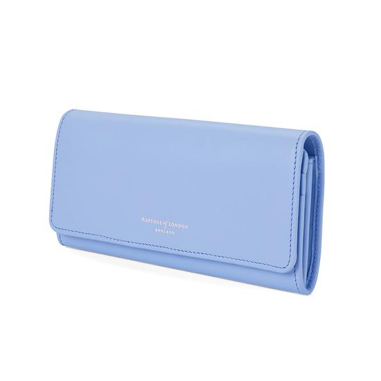 Lottie Purse in Smooth Misty Blue from Aspinal of London