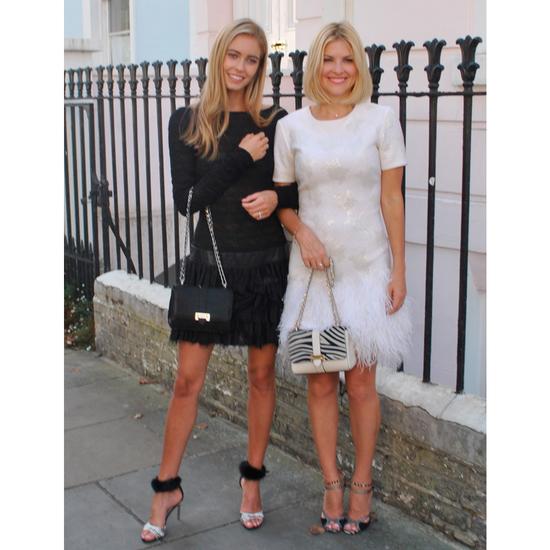 Small Lottie Bag in Smooth Ivory & Zebra Haircalf from Aspinal of London