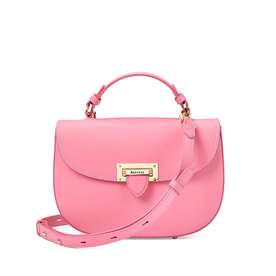 Letterbox Saddle Bag in Smooth Blossom from Aspinal of London