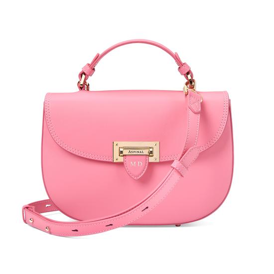 Letterbox Saddle Bag in Smooth Blossom from Aspinal of London