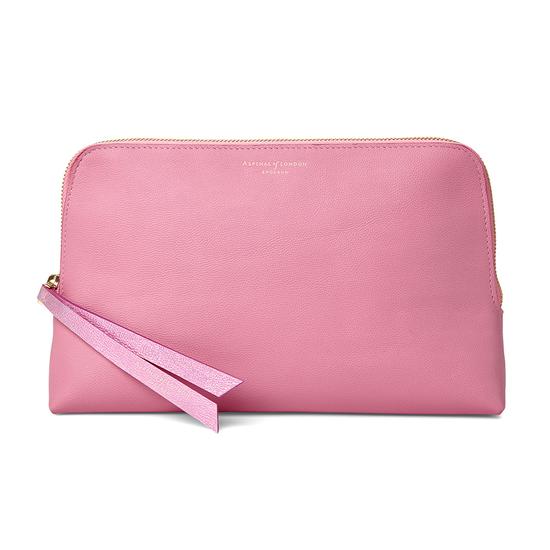 Large Essential Cosmetic Case in Blossom Kaviar from Aspinal of London