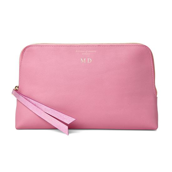 Large Essential Cosmetic Case in Blossom Kaviar from Aspinal of London