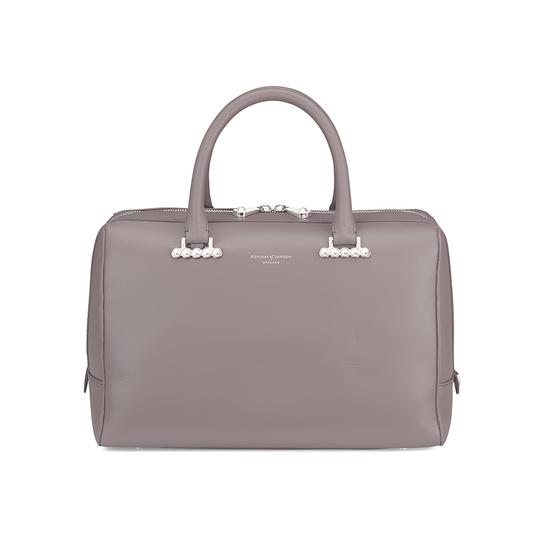 Large Pearl Bowling Bag in Smooth Chanterelle from Aspinal of London