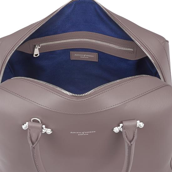 Large Pearl Bowling Bag in Smooth Chanterelle from Aspinal of London