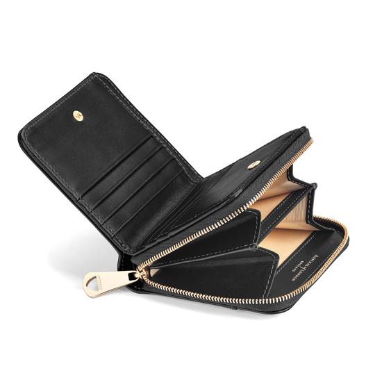 Marylebone Mini Purse in Digital Leopard Print from Aspinal of London