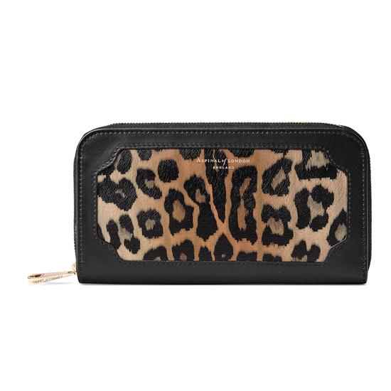 Marylebone Purse in Digital Leopard Print from Aspinal of London