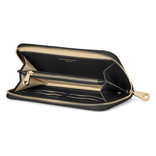 Marylebone Purse in Digital Leopard Print from Aspinal of London