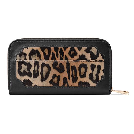 Marylebone Purse in Digital Leopard Print from Aspinal of London