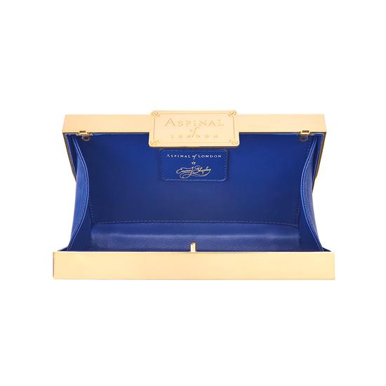 Scarlett Box Clutch in Pegasus Ivory Print from Aspinal of London