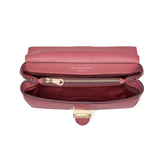 Small Lottie Bag in Blusher Saffiano from Aspinal of London