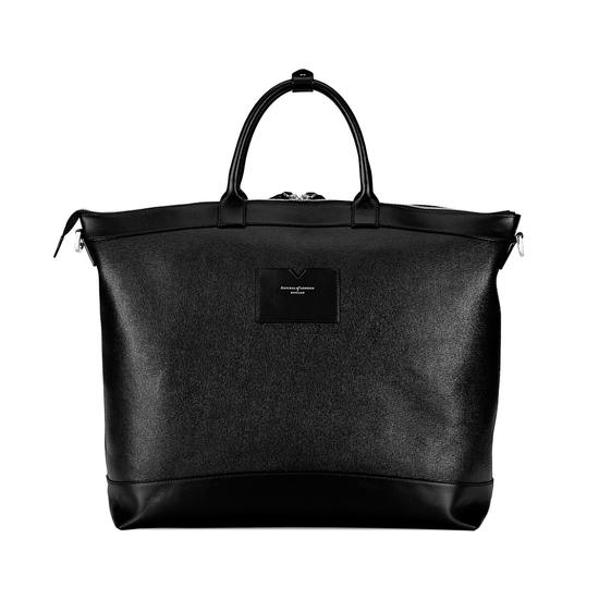 Anderson Tote in Black Saffiano from Aspinal of London