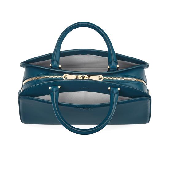 Hepburn Bag in Smooth Peacock from Aspinal of London