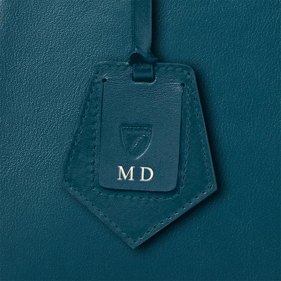 Hepburn Bag in Smooth Peacock from Aspinal of London