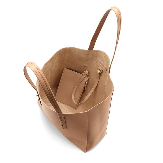 Essential Tote in Deer Saffiano & Deer Suede from Aspinal of London