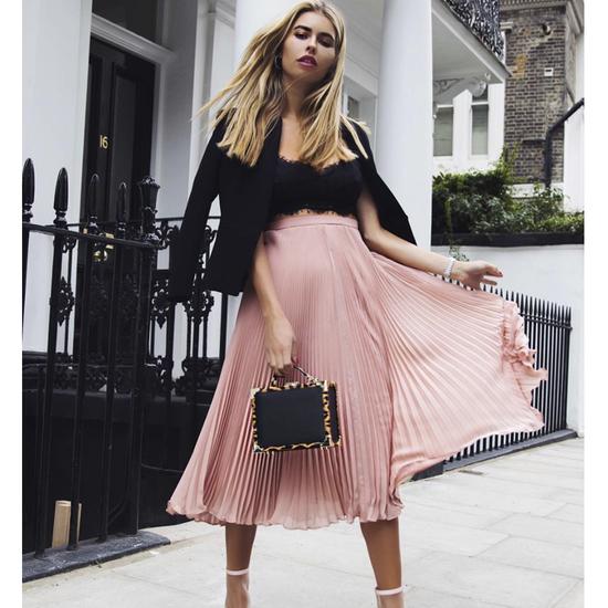 Mini Trunk Clutch in Digital Leopard Print from Aspinal of London