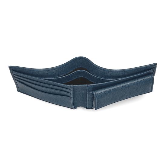 Billfold Coin Wallet in Teal Saffiano from Aspinal of London