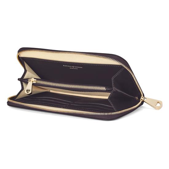 Marylebone Purse in Tan Snake from Aspinal of London