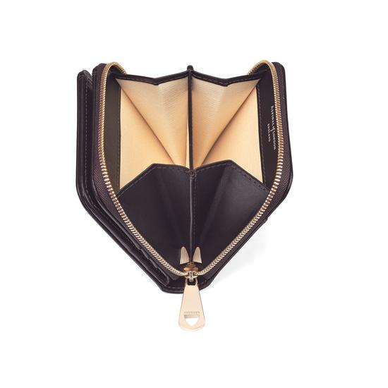 Marylebone Mini Purse in Tan Snake from Aspinal of London