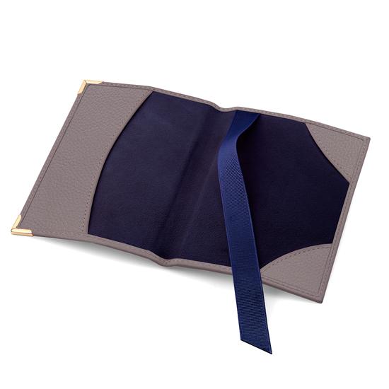 Passport Cover in Chanterelle Pebble from Aspinal of London