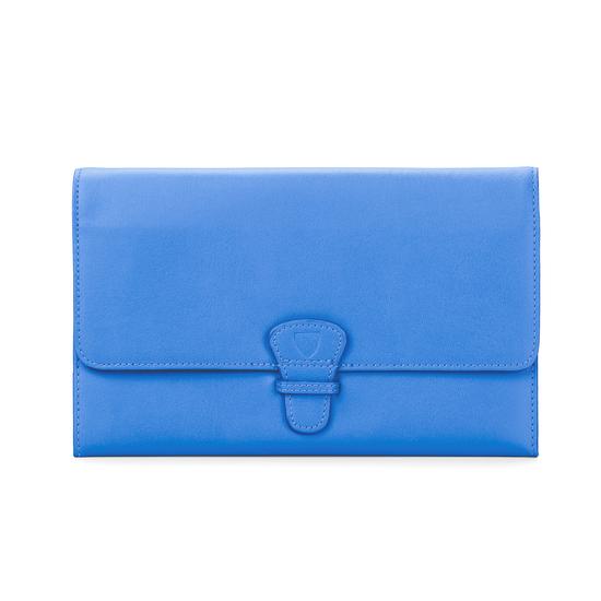 Classic Travel Wallet in Smooth Forget Me Not from Aspinal of London