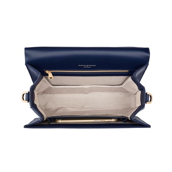 Pegasus Shoulder Bag in Blue Moon Polish from Aspinal of London