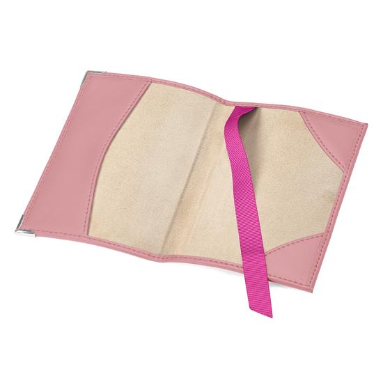 Passport Cover in Smooth Rose Dust from Aspinal of London
