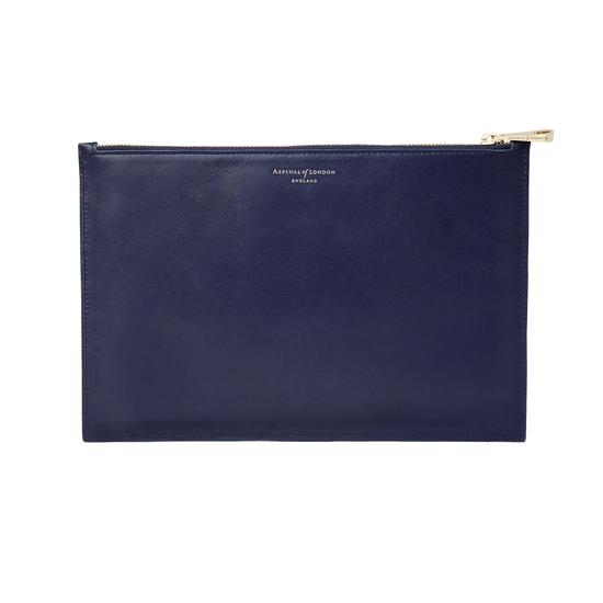 Brit Large Essential Flat Pouch from Aspinal of London