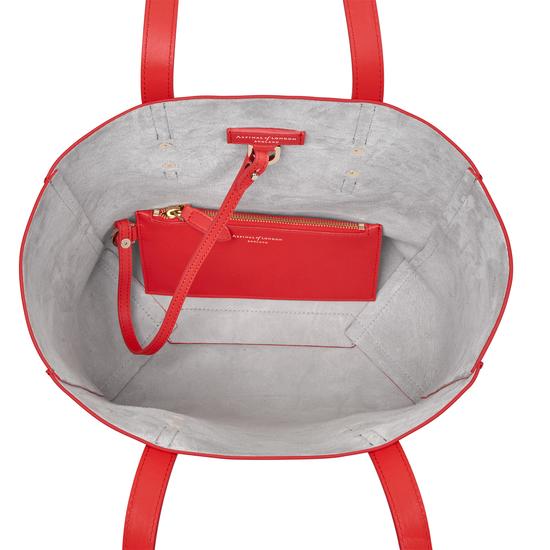 Aspinal Essential Tote in Dahlia Saffiano from Aspinal of London