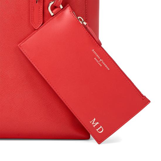 Aspinal Essential Tote in Dahlia Saffiano from Aspinal of London