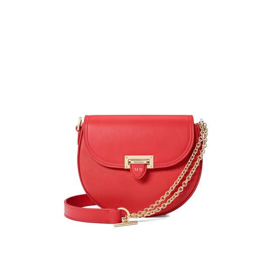 Portobello Bag in Dahlia Saffiano from Aspinal of London