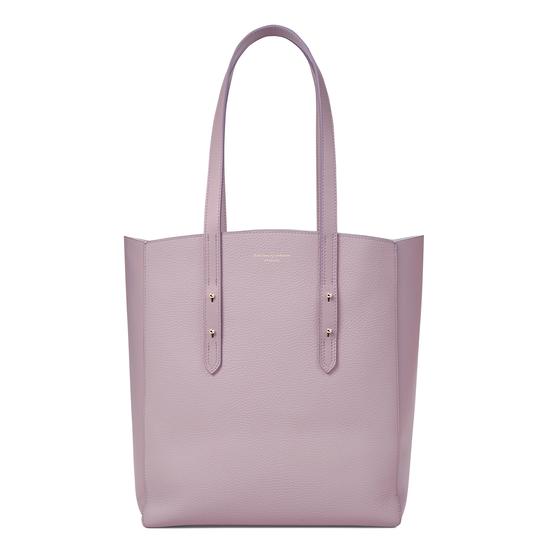 Essential Tote in Lilac Pebble from Aspinal of London