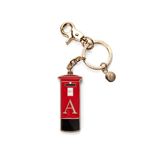 London Post Box Key Ring from Aspinal of London