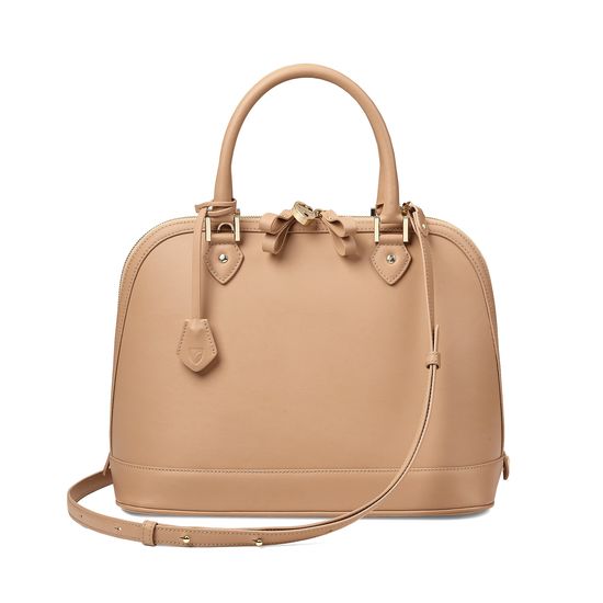 Hepburn Bag in Smooth Deer from Aspinal of London