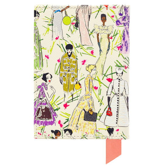 Giles x Aspinal (Passport Cover - Girls Print) from Aspinal of London
