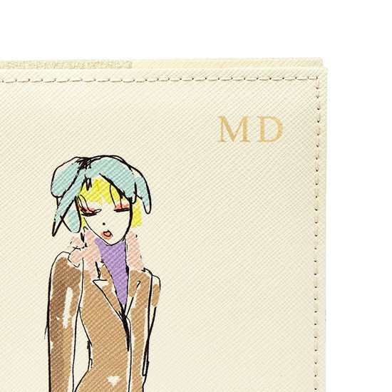 Giles x Aspinal (Refillable A5 Journal - Girl Print) from Aspinal of London